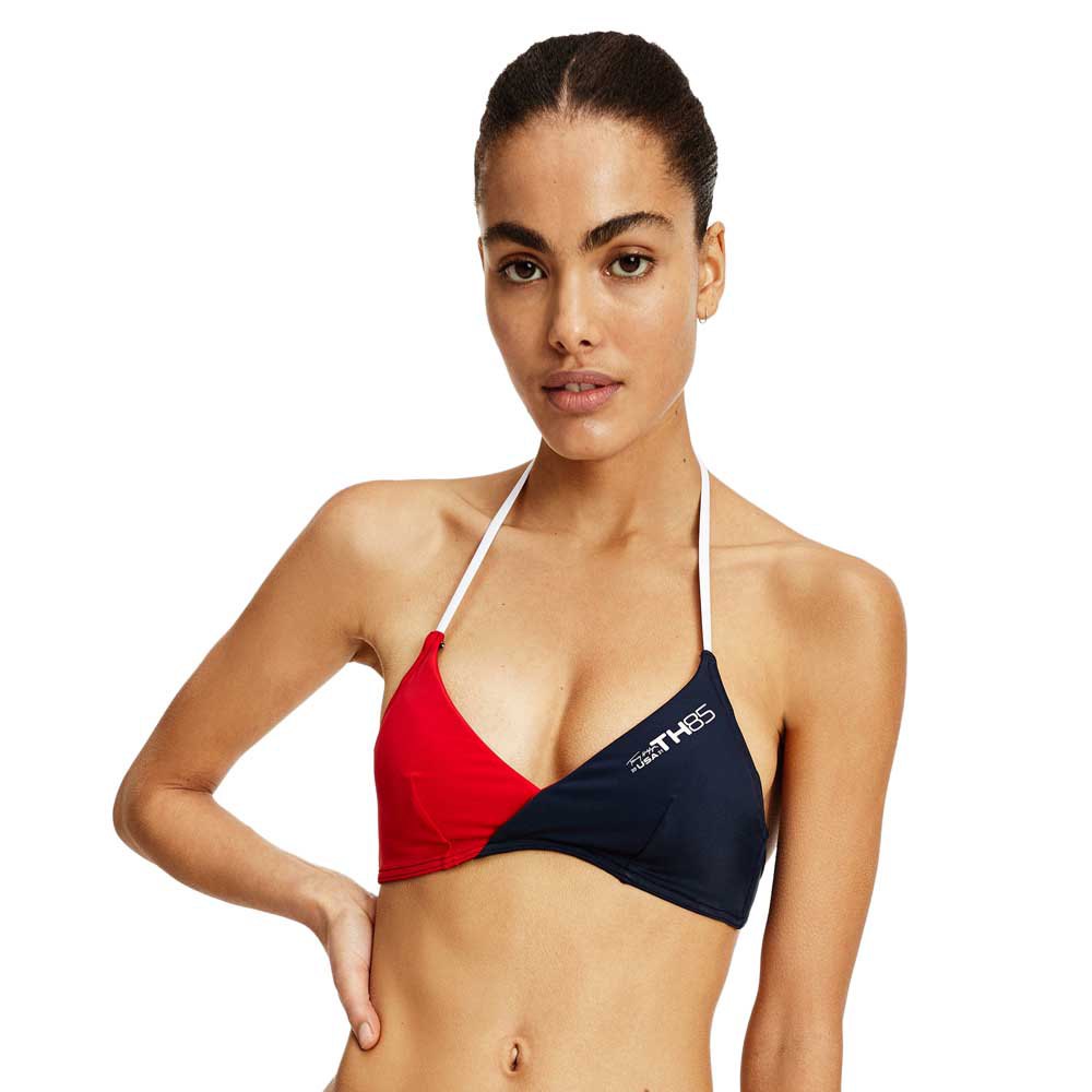 Tommy Hilfiger Triangle Bra Parte de Arriba de Bikini para Mujer