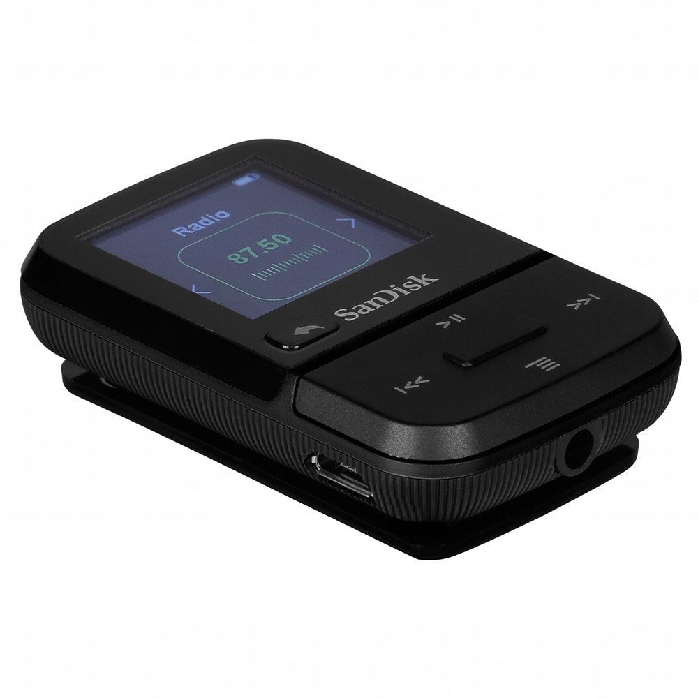 Reproductor MP3 de 32 GB Negro SanDisk Clip Sport Go 