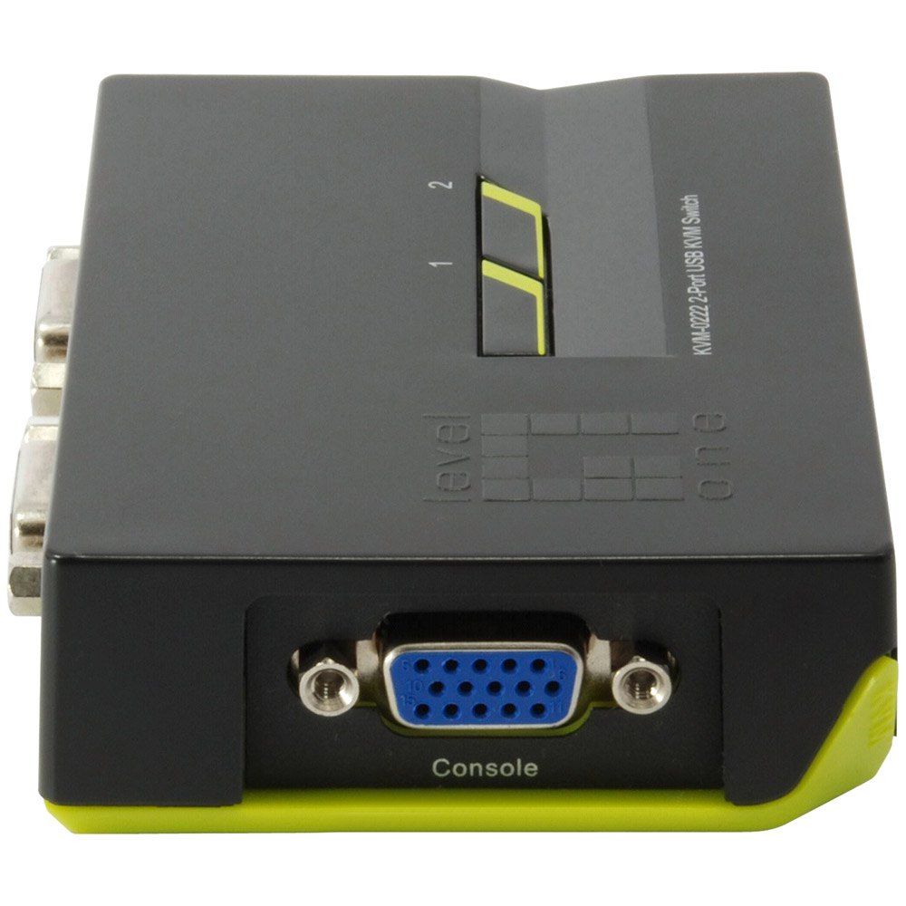 Level one Switch KVM-0222 2Puertos USB