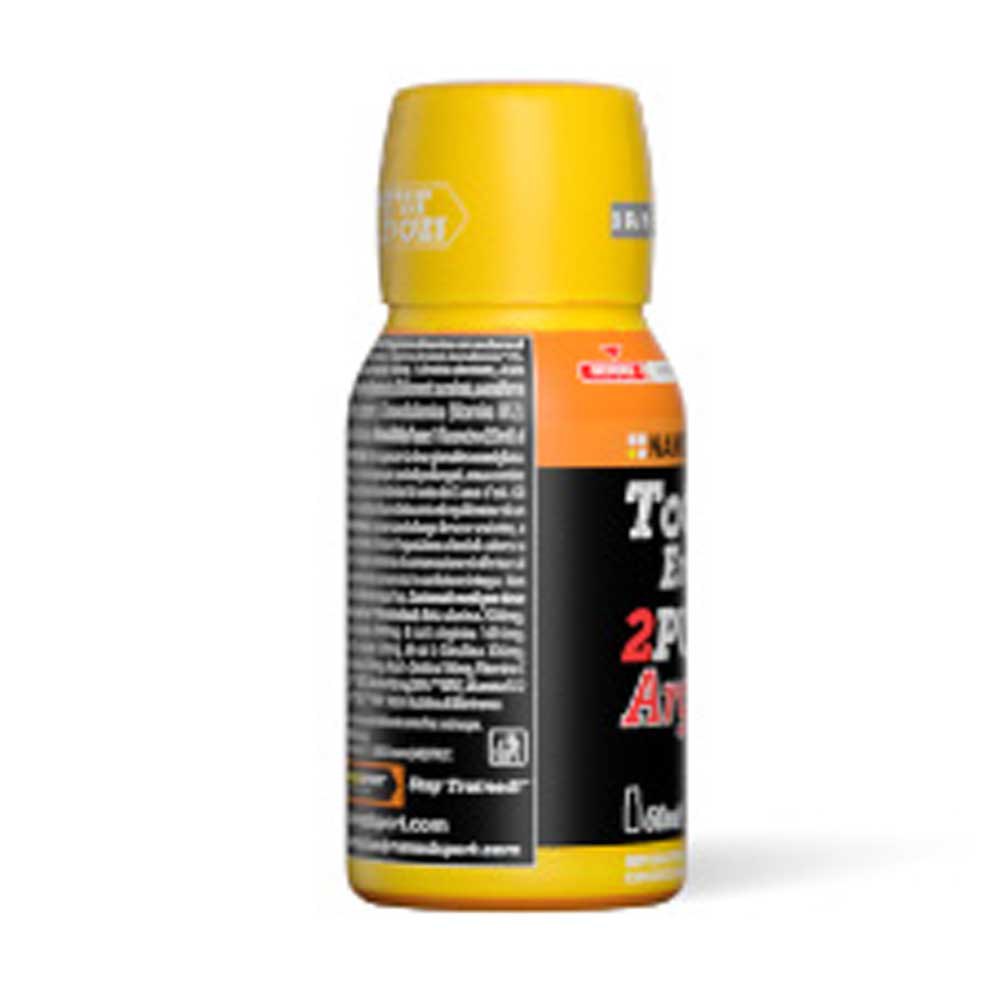 Named sport Total Energy 2Pump Arginine Shot 60ml 25 Units Mango&Peach Drinks Box