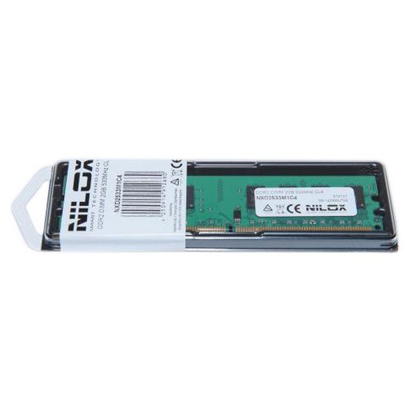 colgante Permanecer años Nilox Memoria RAM 2GB DDR2 533Mhz Verde | Techinn