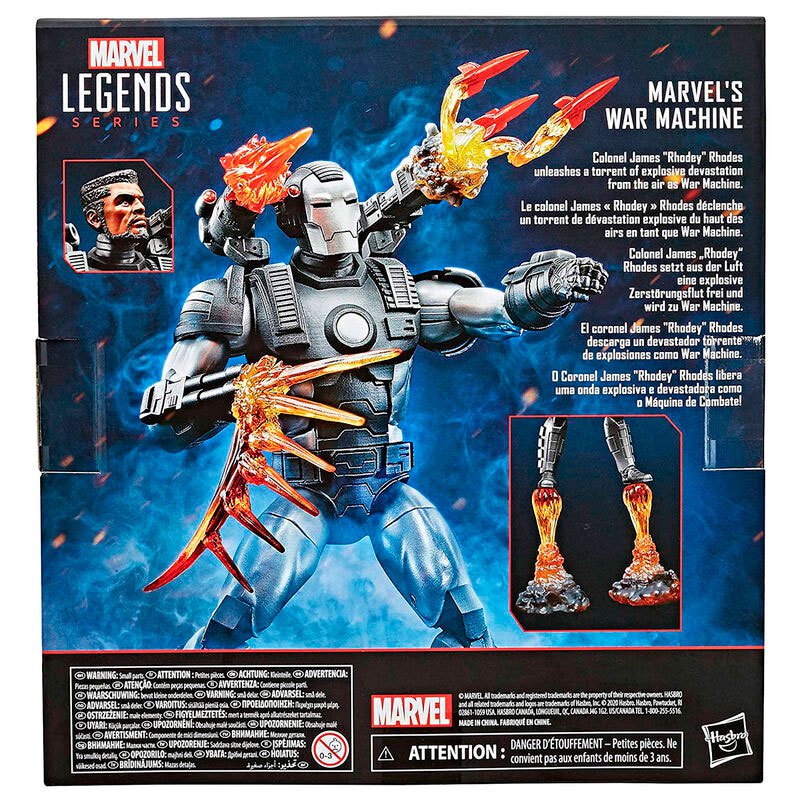 War Machine 15cm Actionfigur mit LED Marvel Comics MCU Avenger Superheld NEU 