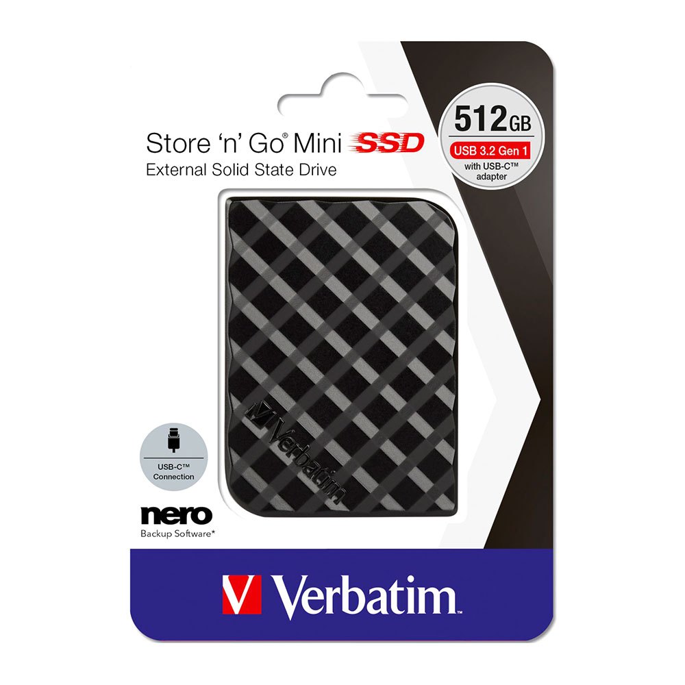 Verbatim SSD Store N Go Mini 512GB USB 3.2
