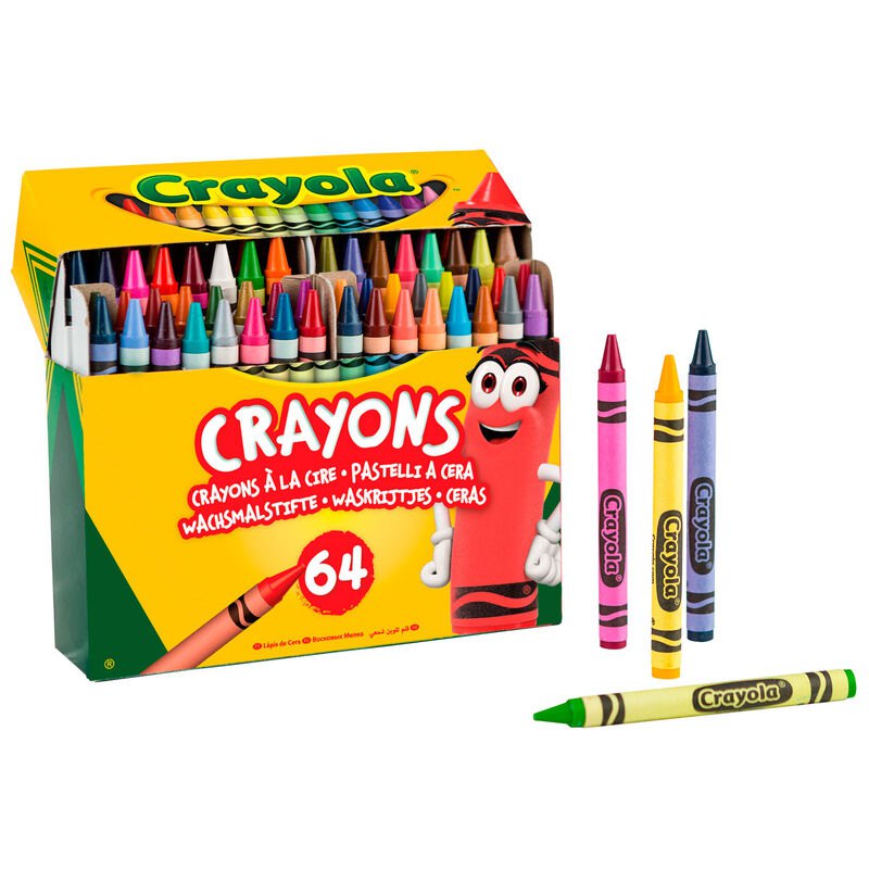 Multi Crayola Crayola Pastelli colorati 64 pz 