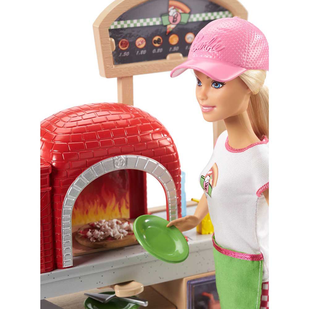 Playsets Barbie Pizza Chef Doll Playset Blonde 
