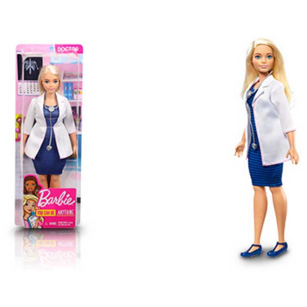 Barbie Doctor Doll with Stethoscope Multicolor 