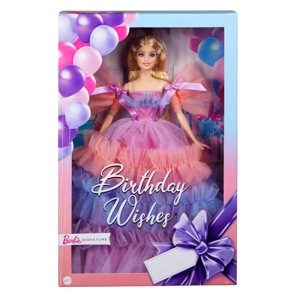 Barbie Пожелания на день рождения Многоцветный