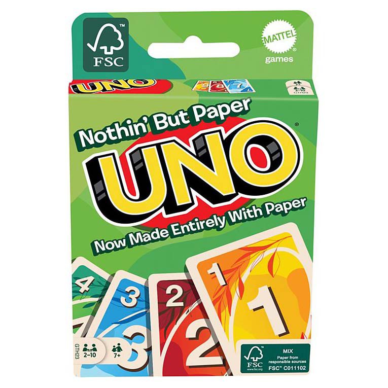 OFFICIAL Mattel Family Card Game Uno Brand New & Sealed 