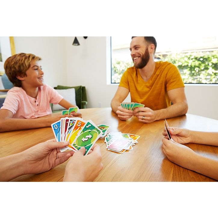 Mattel games Uno Niets Dan Papieren Familiekaartspel