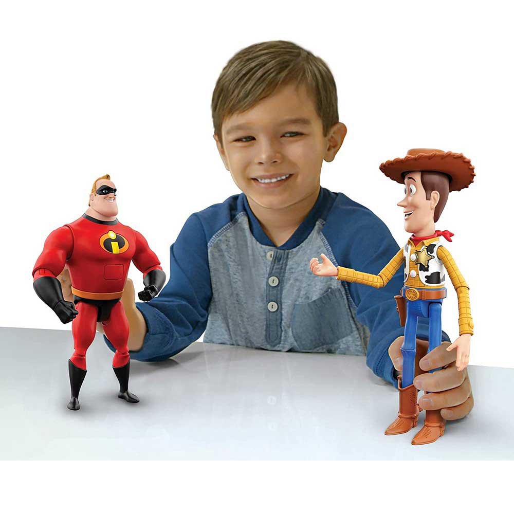 Delgado Señor Ciego Toy story Interactables Woody Parlanchín Habla Con Otros Muñecos Figura De  Juguete Con Sonidos Multicolor| Kidinn