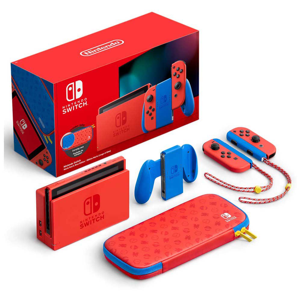 Nintendo Switch Mario Edition Console Red | Techinn