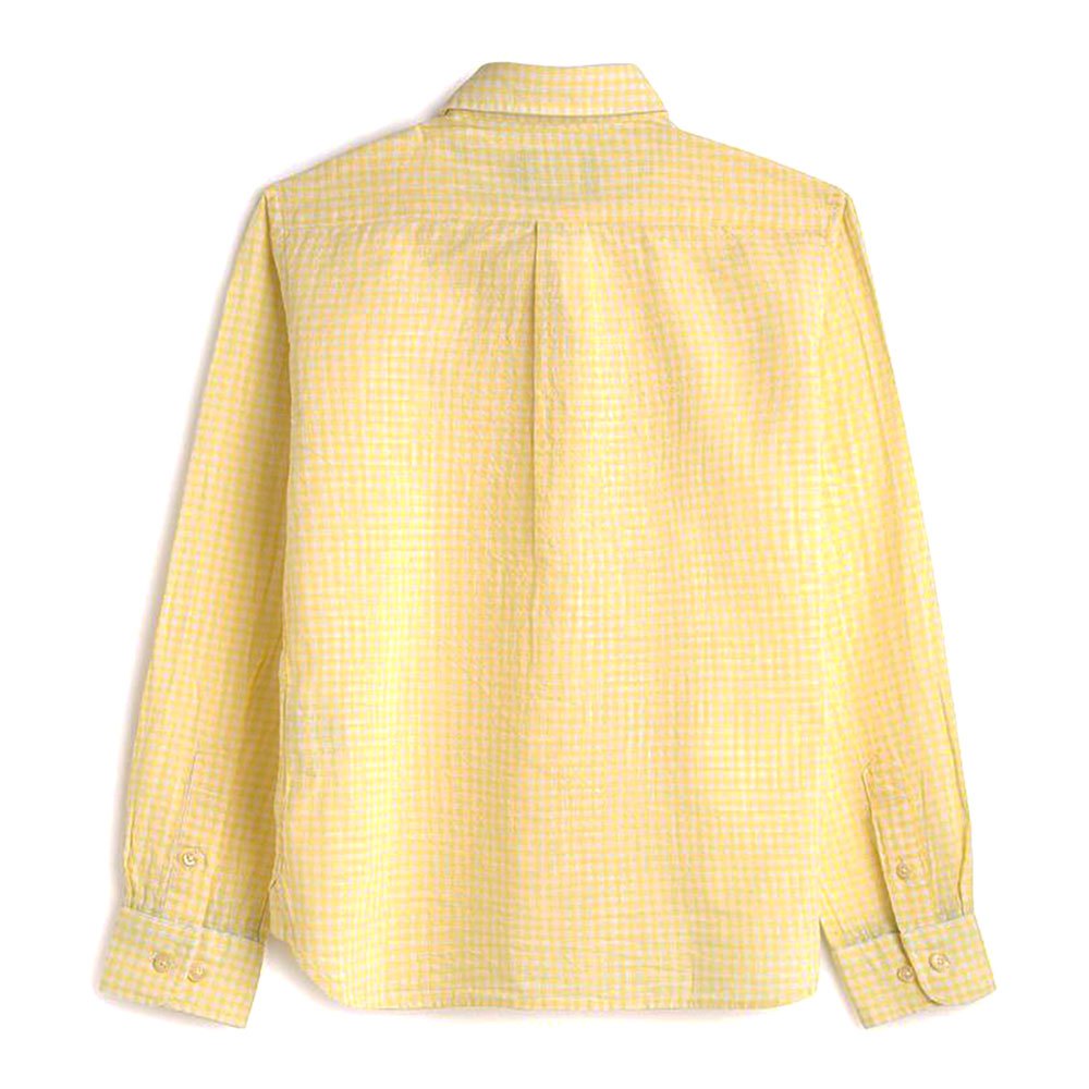 Hackett Camicia Manica Lunga Mini Cotton/Linen Gingham