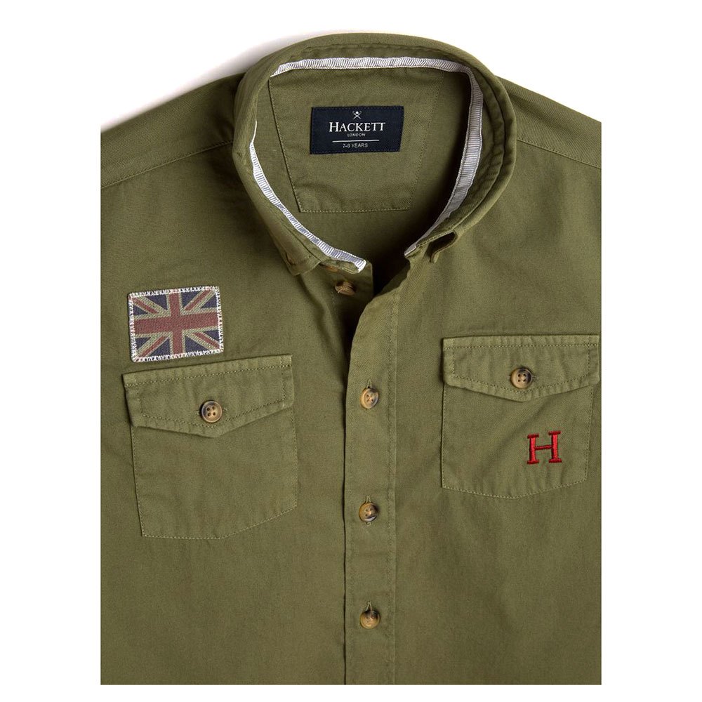 Hackett Military Long Sleeve Shirt