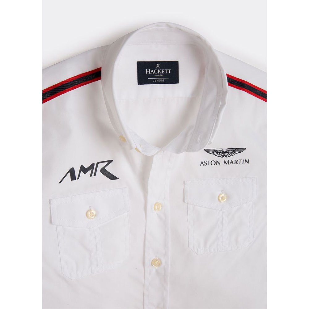 Hackett AMR Racing Tape Long Sleeve Shirt