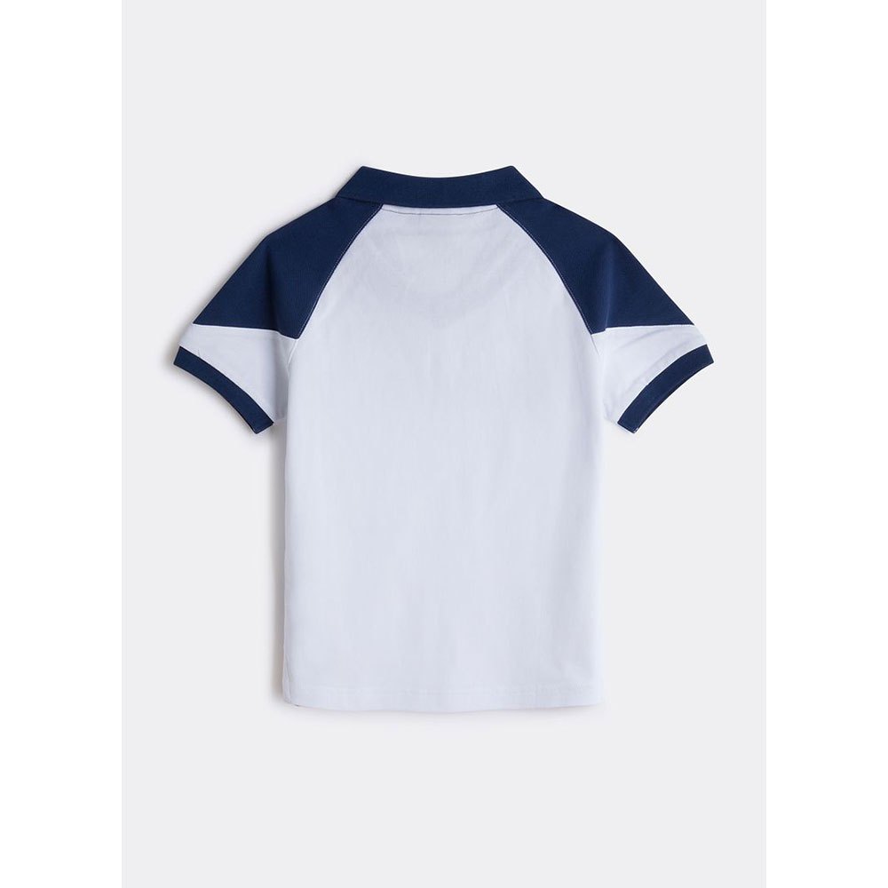Hackett AMR Contrs Raglan Short Sleeve Polo Shirt