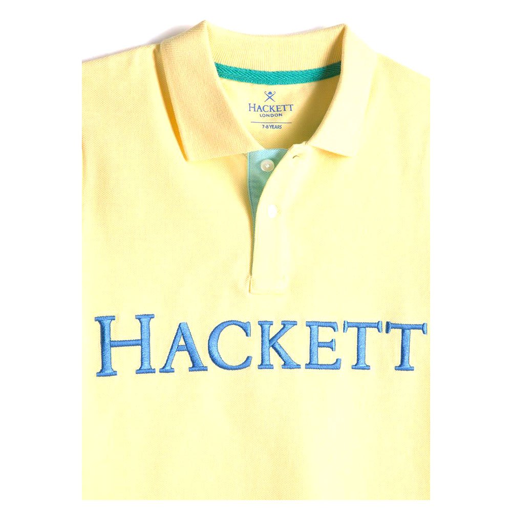 Hackett Polo à Manches Courtes Color Cuffs