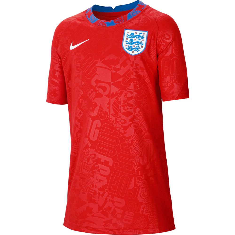 corto Año moral Nike Camiseta Inglaterra Dri Fit 2020 Junior Rojo | Goalinn