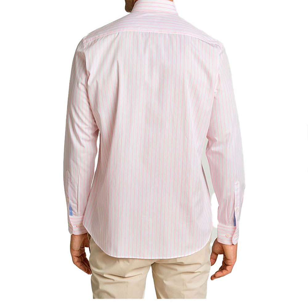 Hackett Butcher Stripe Long Sleeve Shirt