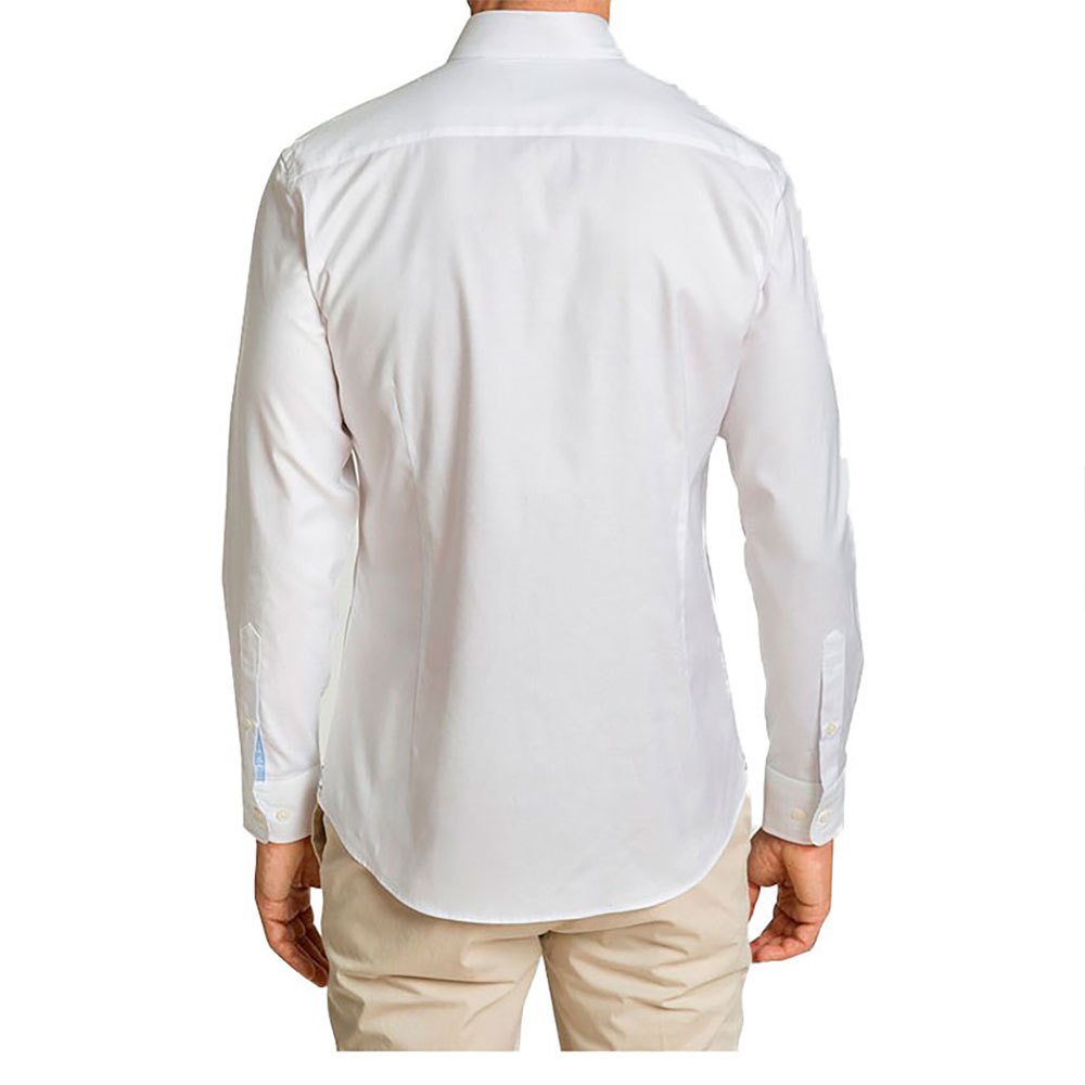 Hackett Yarn Dyen Melange Long Sleeve Shirt
