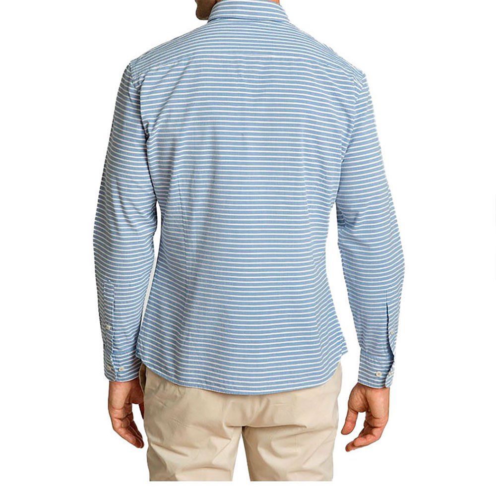 Hackett Breton Stripe Lange Mouwen Overhemd