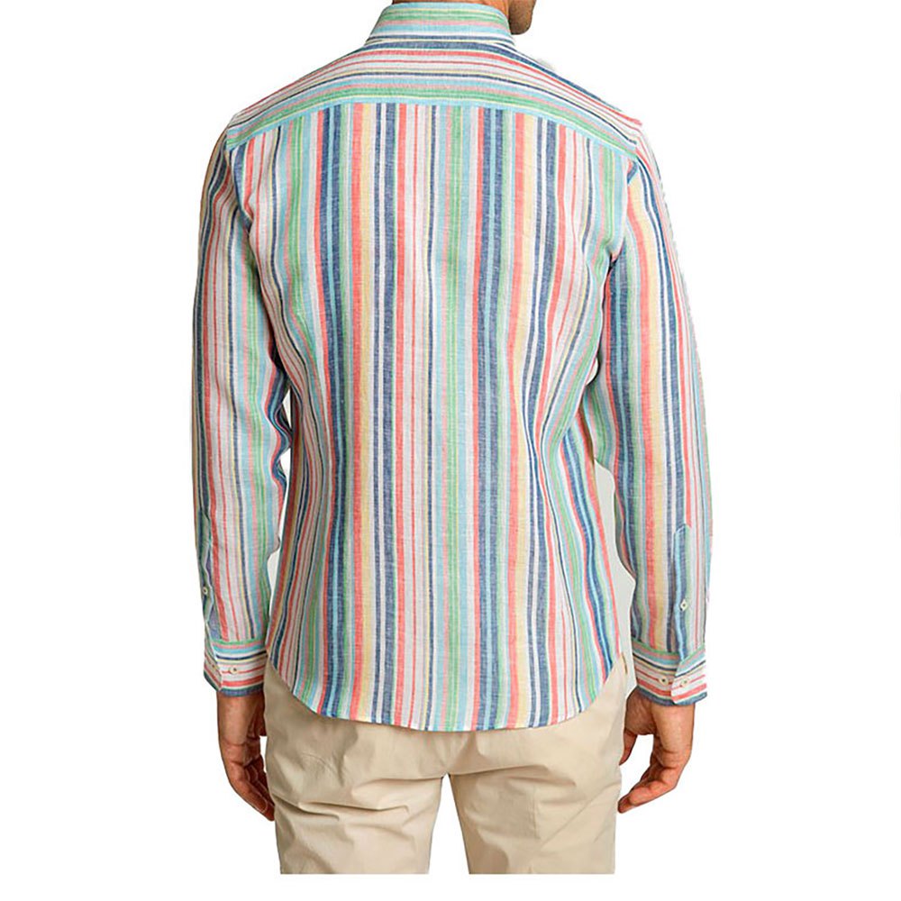 Hackett Langermet Skjorte Multi Coloured Stripe