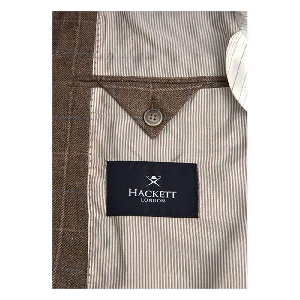 Hackett Die Seide/Wolle Tattersal Check Blazer