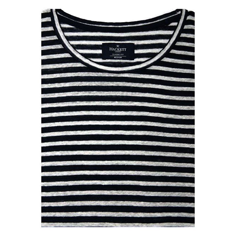 Hackett Linen Stripe T-shirt med korte ærmer