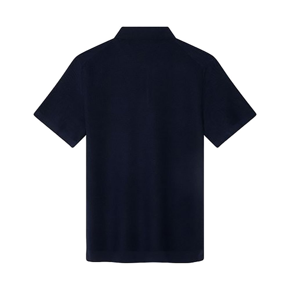 Hackett Sr Texture Kurzarm-Poloshirt