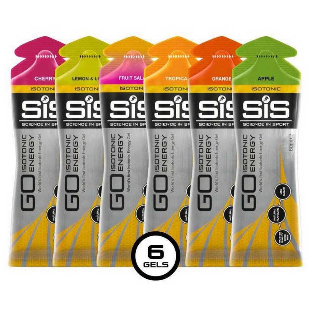 SIS Assorted Flavours Energy Gel Go 60ml