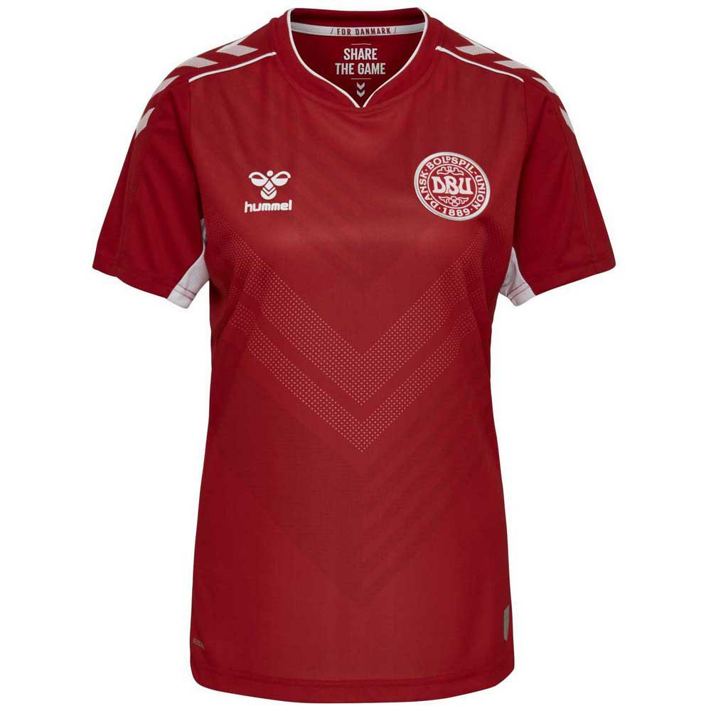 Verdensvindue hit Addition Hummel Dansk Boldspil-Union Home 19/20 T-Shirt Red | Goalinn
