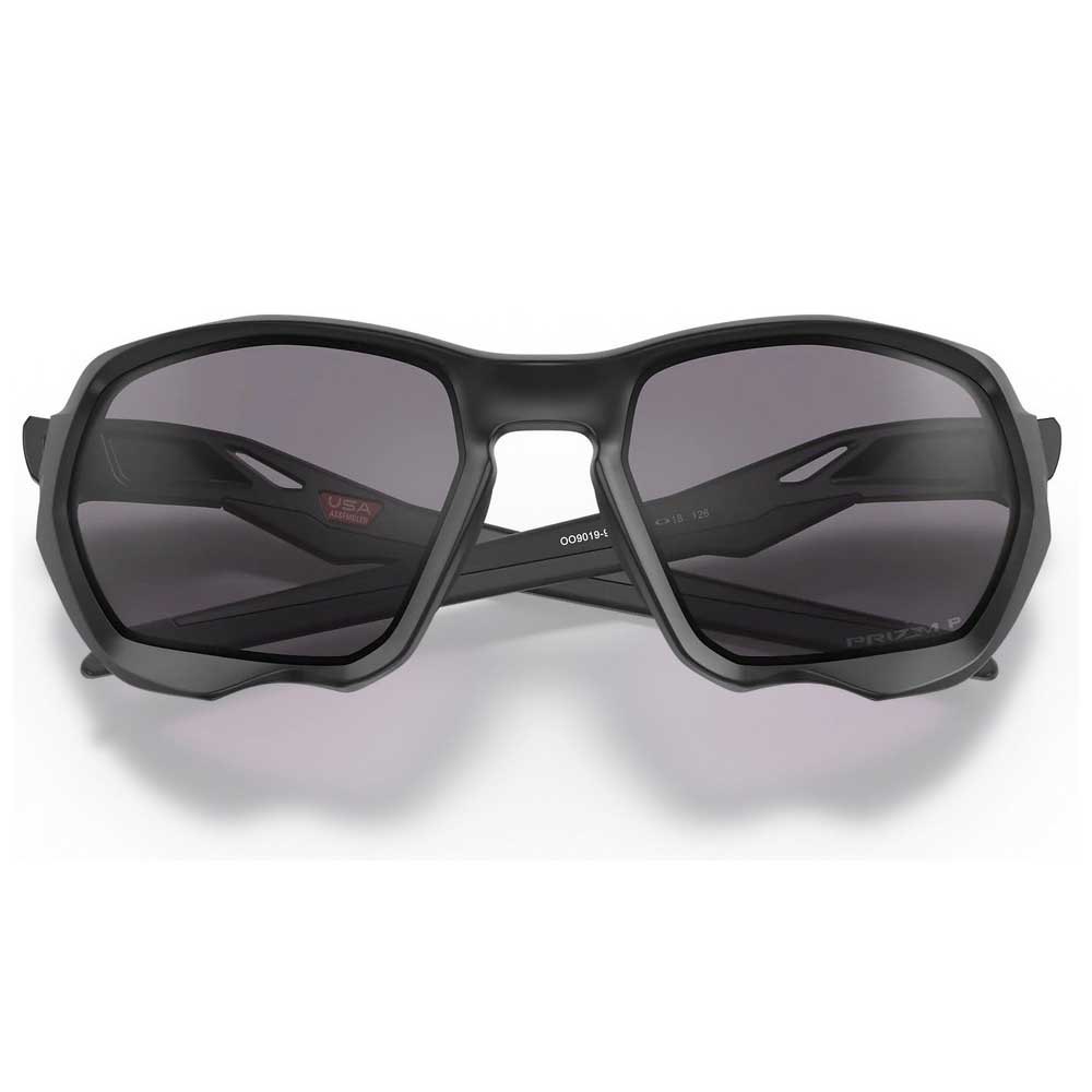 Oakley Plazma Polarized Prizm Gray Sunglasses, Black | Bikeinn
