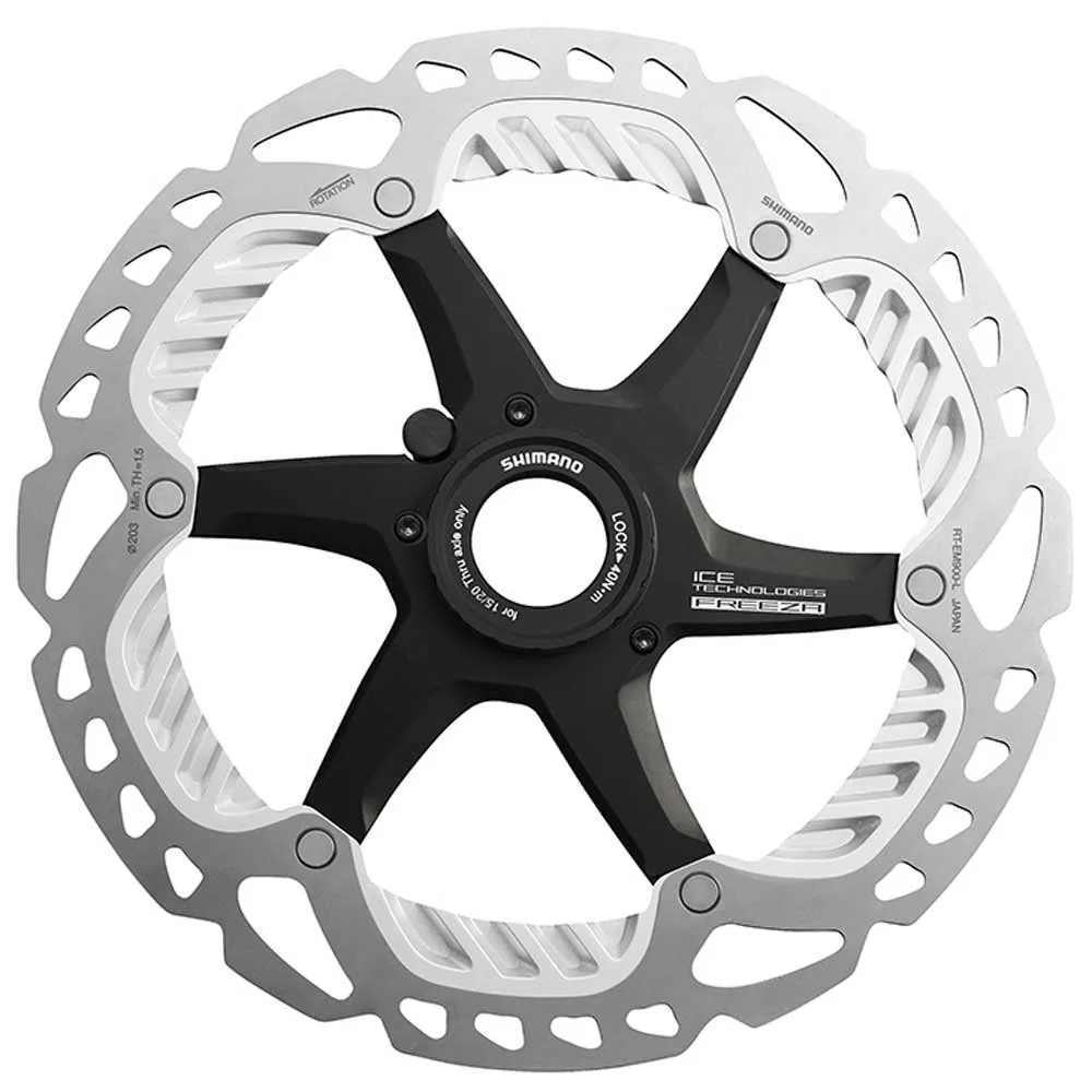 Shimano Ice Tech Freeza RT-EM910 CL External brake disc, Silver