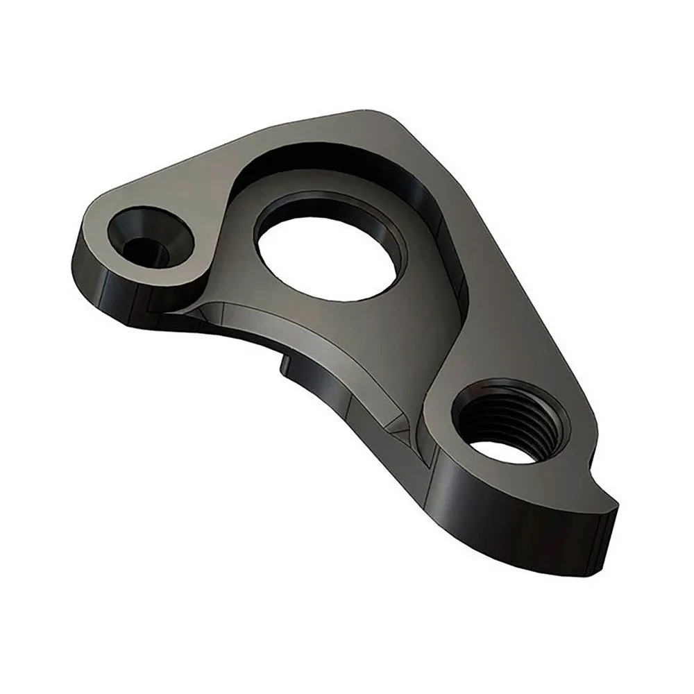 Pilo D680 – Porte-Dérailleur Dropout CNC Aluminium Pour Vélo Time – Noir Anodisé