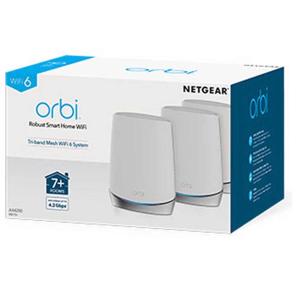 Netgear Orbi Wifi 6 Mesh AX4200 3 Wifi Repeater