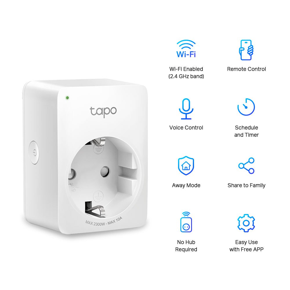 Tp-link Plugg Wifi Smart 2.4 Ghz