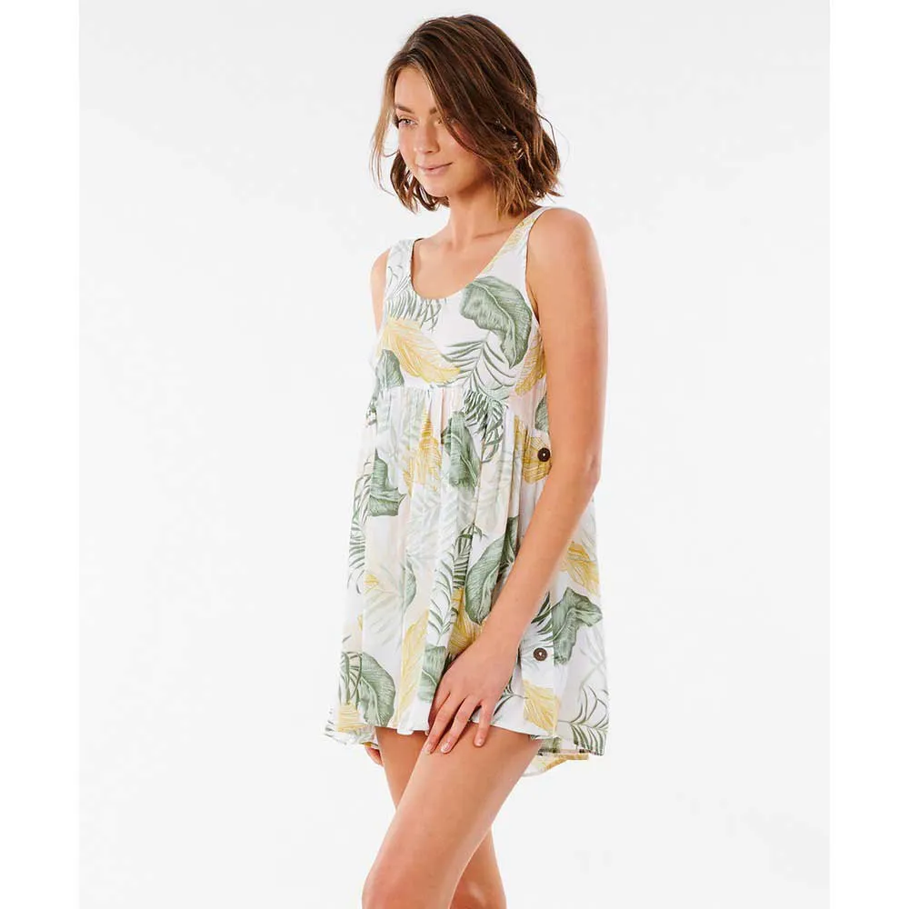Rip curl Coastal Palm Short Dress White 
