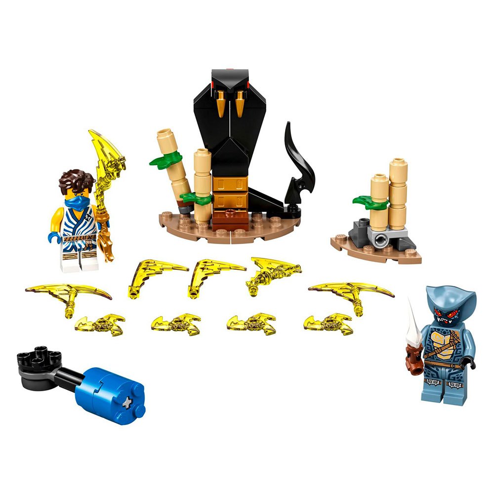 Lego Ninjago 71732 Vs Serpentine Kamp Jay Vs Serpentine Flerfarvet| Opbygning spil