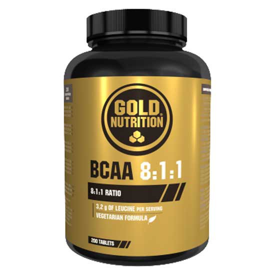gold-nutrition-bcaa-8:1:1-200-enheder-neutral-smag