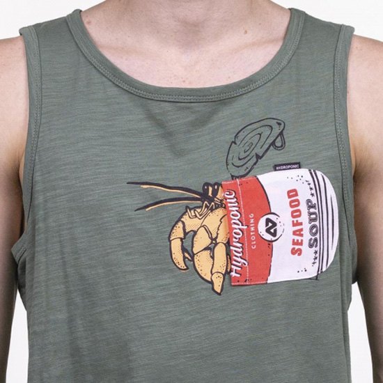 Hydroponic Camiseta Sin Mangas Crab Soup