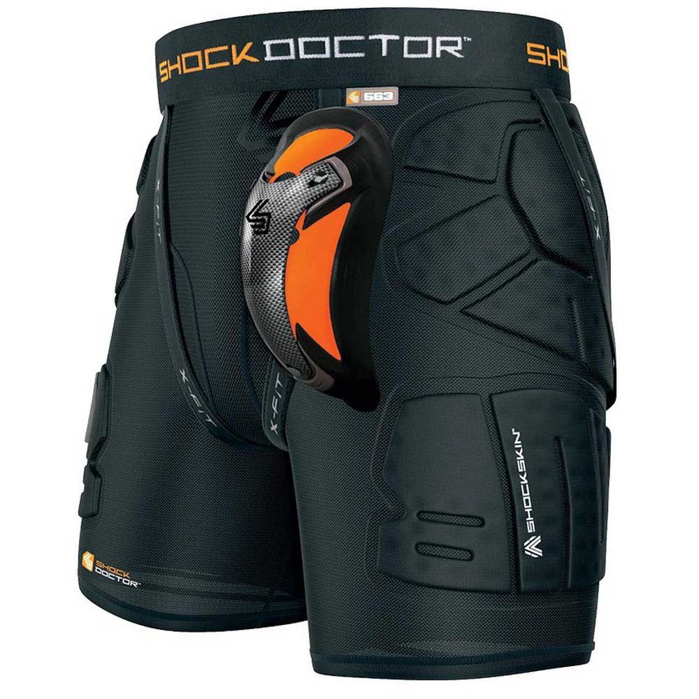 Shock Doctor Mens Ultra Compression Hockey Shorts with Ultra Carbon Flex Cup