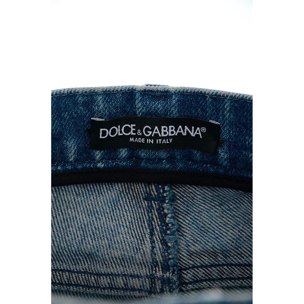 Dolce & Gabbana Denim Straight Jeans in het Blauw Dames Kleding voor voor Jeans voor Jeans met rechte pijp 