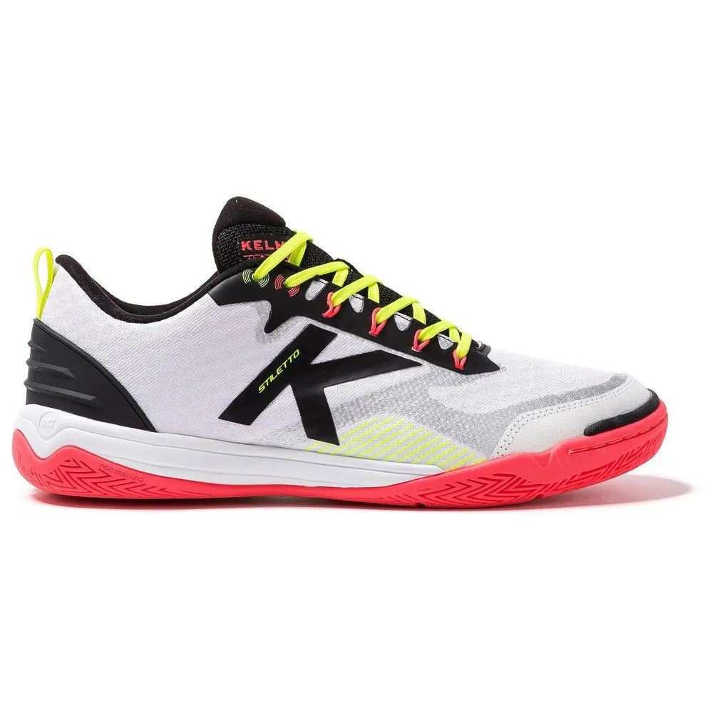 Kelme Zapatillas Fútbol Sala Stiletto Blanco Goalinn