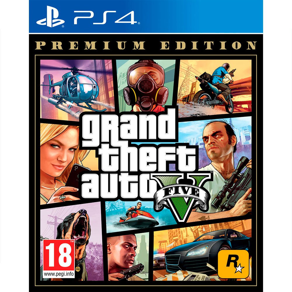Take 2 games GTA V Премиум-издание PS 4 Игра