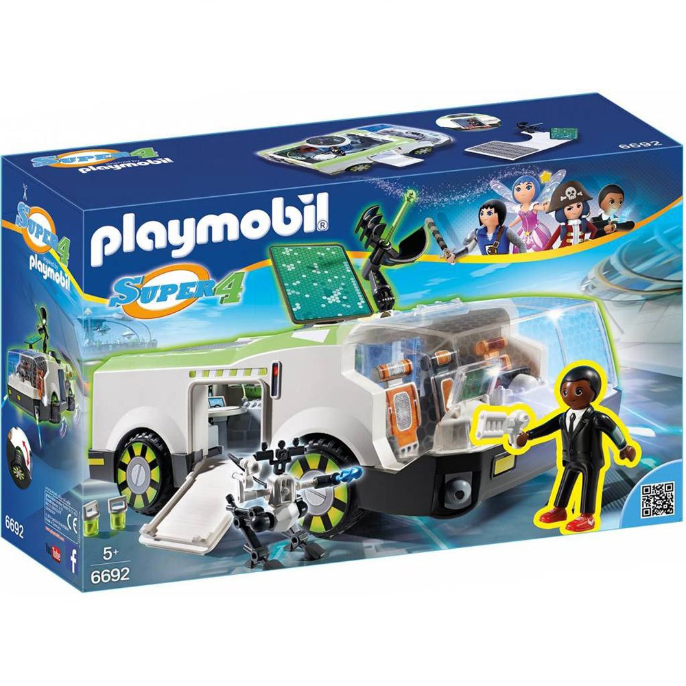 Playmobil Caméléon Avec Gène 6692 Super 4 Techno