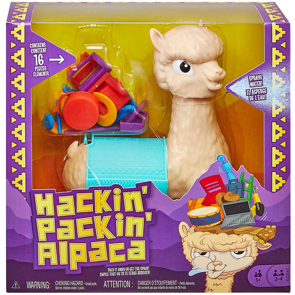 Family Hackin Packin Alpaca Stacking Game Years Kids Gift 5 Mattel