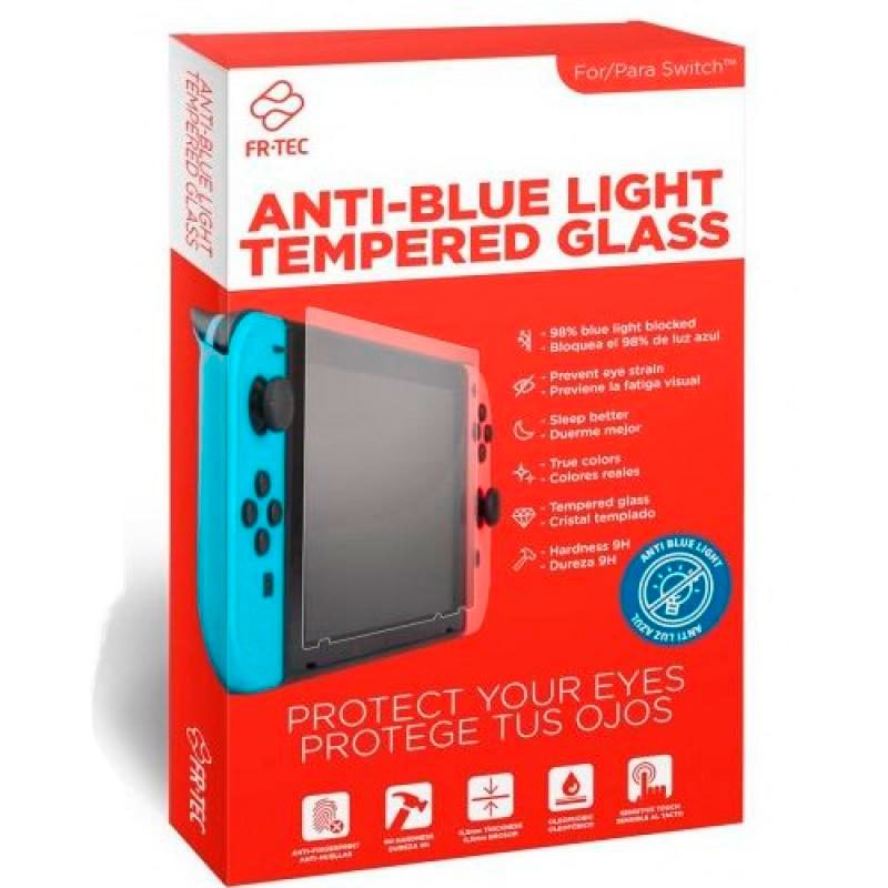 fr-tec-protector-de-pantalla-de-cristal-templado-anti-luz-azul-nintendo-switch