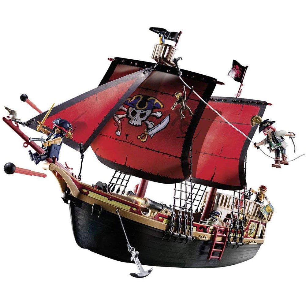 PLAYMOBIL Crâne Bateau Pirate 70411 Pirates Set de Jeux Figurines 