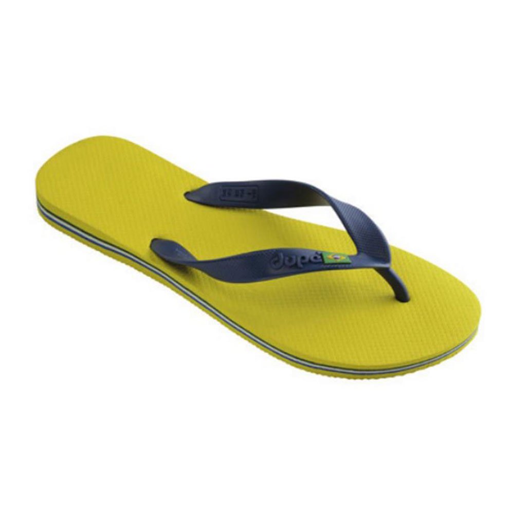 Brasil Flip Flops Yellow | Dressinn