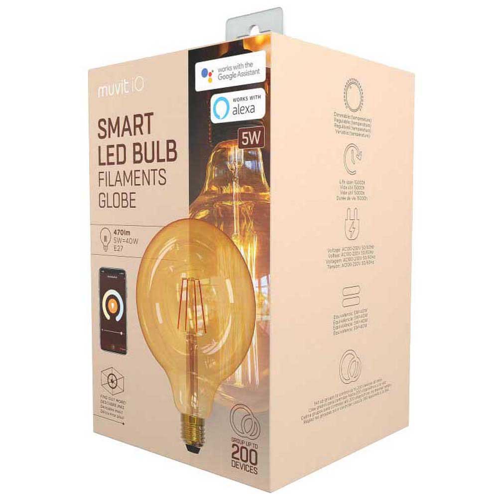 Muvit Smart Glühbirne E 27/5W/470 Lm