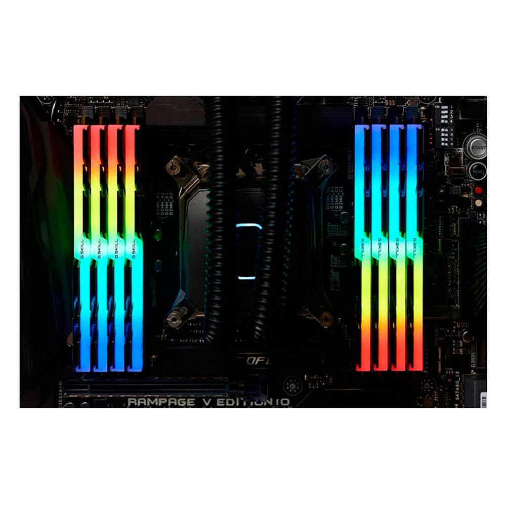 G.skill C18 Tridentz RGB K8 64GB DDR4 4000 Mhz RAM Memory Black| Techinn